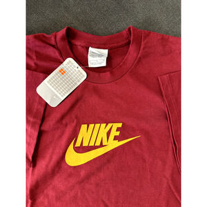 Vintage Tee Shirt Mens Large Nike Felt Center ASU Maroon BNWT New Tags Flawless